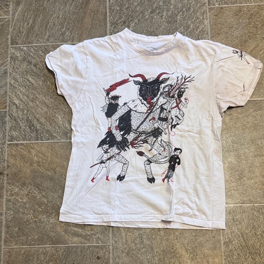 White Graphic Women’s T-Shirt